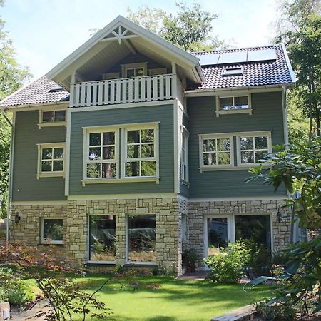 Moderne Wohnung im skandinavischen Stil am Waldrand Schwielowsee Exterior foto