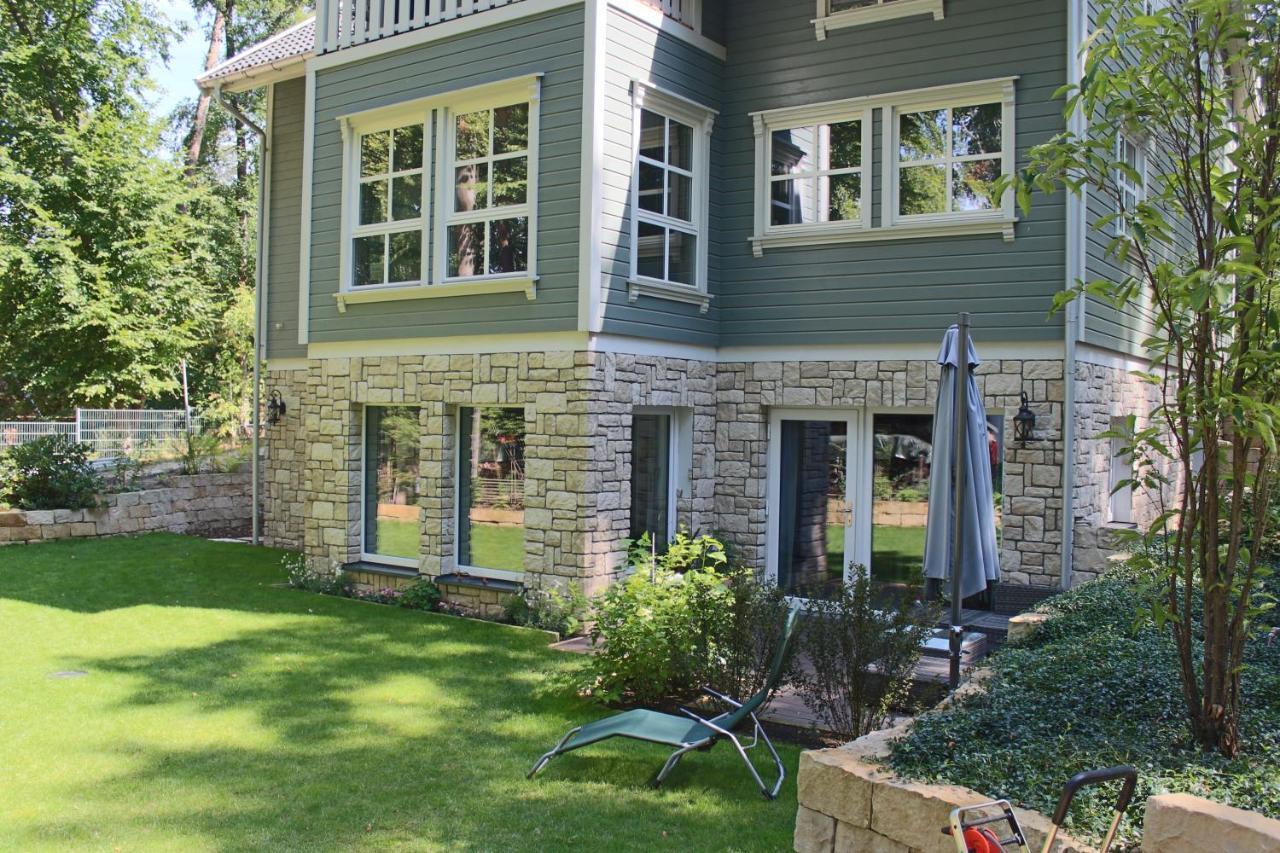 Moderne Wohnung im skandinavischen Stil am Waldrand Schwielowsee Exterior foto